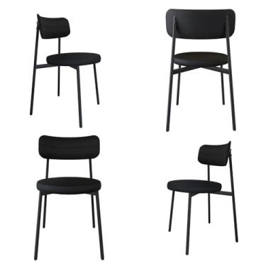 Imagem de 4 Unidades Cadeira Kyta fixa C/4 Pés 50 X 44,7 X 83,8 cm