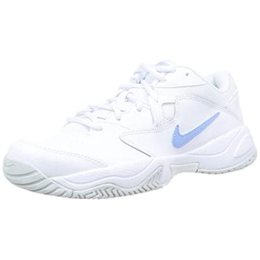 Imagem de Nike Tênis feminino Court Lite 2, Alumínio branco platina pura, 2.5 UK