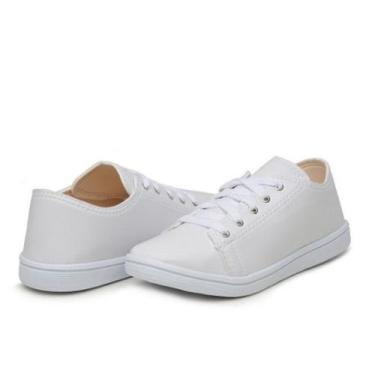 Imagem de Tênis Feminino casual Blogueira Robin - Oldsen, Branco, Feminino, 36