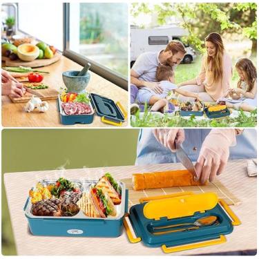 Imagem de Portátil Electric Food Heating Lunch Box 1.5L - Lightbek Official Stor