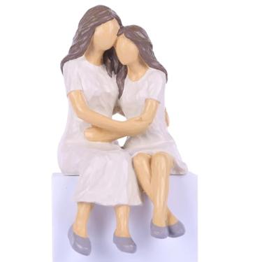 Imagem de GrivSheen Estatueta da Irmã da Amizade – Presente de Aniversário Significativo para Mulheres, Irmãs de Coração, Irmãs da Alma, Cunhada, Mães e Filhas ou Longa Distância