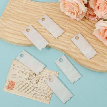 Imagem de KHZSPP 6 peças placas de nome personalizadas para copo de 1,134 g, tampa de copo de acrílico, etiquetas de nome para fixação de canudo para garrafa de água, acessórios brilhantes, pingentes para copo