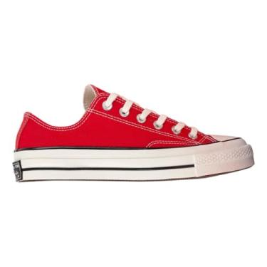 Imagem de Tênis Converse All Star Casual Ox | Cano Baixo, Casual, Dia a dia, Moda, Original. (Vermelho, BR, Adulto, Numérico, 33)