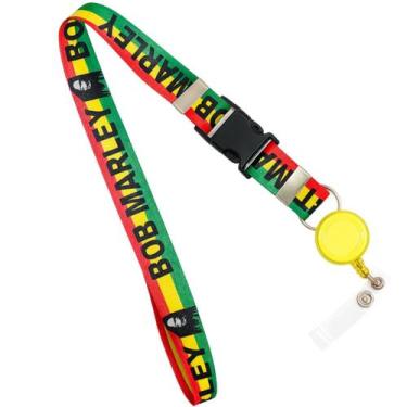 Imagem de Cordão de Identificação com Roller Clip Retrátil - Jamaica Color (1 Un