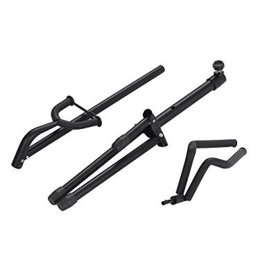 Imagem de Domary Suporte de Piso de Metal Guitarra Tripé Estável Durável para Baixo Elétrico Acústico 25.6in Espaço de Ensaio de Estúdio de Quarto Ideal