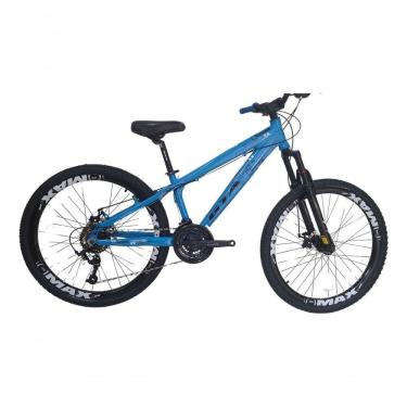 Imagem de Bicicleta 26 Gta Rebel Freeride Cor Azul 21v Aros Vmaxx Freio A Disco Pneu Flame