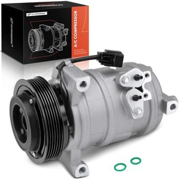Imagem de A-Premium Compressor De Ar Condicionado Com Embreagem Compatível Cadillac Cts 3.2L 2003-2004 Sedan