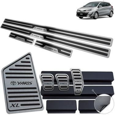 Imagem de Descanso Pedaleira Manual Soleira Yaris XL 2019-2022 Preto