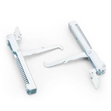 Imagem de 318024747 1 par de dobradiças de porta de forno compatível com fornos e fogões número de peça de substituição # AP4365966 1472436 318024714 318024715 AH2345318 EA2345318 EAP2345318