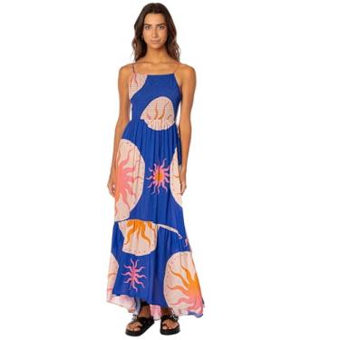Imagem de Maaji Vestido longo feminino, Azul aberto, M