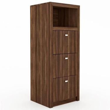 Imagem de Armário Arquivo 03 Gavetas Me4118 Nogal