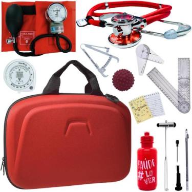 Imagem de Kit Fisioterapia Martelo Buck Goniometro Maleta Mais Vendido - Love Sa
