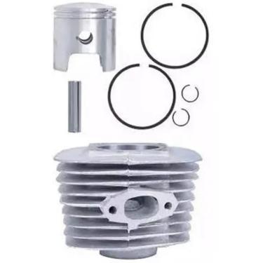 Imagem de Cilindro camisa 80cc orig motor moskito bicicleta biela alta