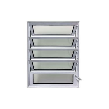 Imagem de Vitro Basculante de Alumínio Branco 100x80 Linha 25