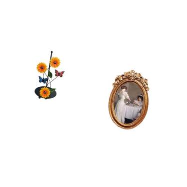 Imagem de Fenteer Suporte para Toalhas de Papel, Dispensador, Antiderrapante, Vertical, Porta-lenços, Moldura de Foto Ornamentada, Pequena Moldura de Resina, Suporte de