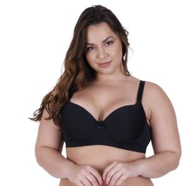 Imagem de Sutiãs Plus Size Bojão Reforçado Liso Básico -c5 NATHÁLIA - BELLA DA S