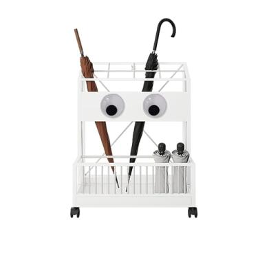 Imagem de Guarda-chuvas para entradas, guarda-chuvas de metal, guarda-chuvas para uso interno, guarda-chuvas para armazenamento de entrada de negócios, guarda-chuvas de grande capacidade para negócios