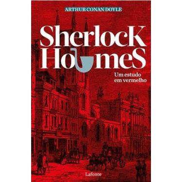 Imagem de Livro - Sherlock Holmes Um estudo em Vermelho