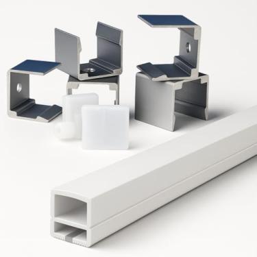 Imagem de Perfil Para Fita Led Flexível Silicone Sobrepor 20mm com Kit de Instalação Metro (15)