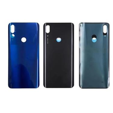 Imagem de SHOWGOOD Capa traseira com bateria traseira para Huawei P Smart Z para Huawei Y9 Prime 2019 STK-LX1 peças de reposição (Y9 Prime 2019 azul)