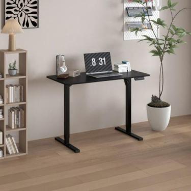 Imagem de Mesa Gamer Escrivaninha Regulagem de Altura Elétrica 120 X 60cm Flexis
