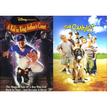 Imagem de The SANDLOT & A Kid in King Arthur's Court Baseball Family Sports Movies Disney DVD Kids
