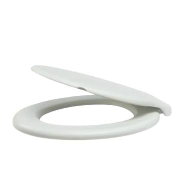 Imagem de Assento Sanitário Roma Confortável Oval Tampa de Privada de Vaso Universal Todas As Marcas(Branco)
