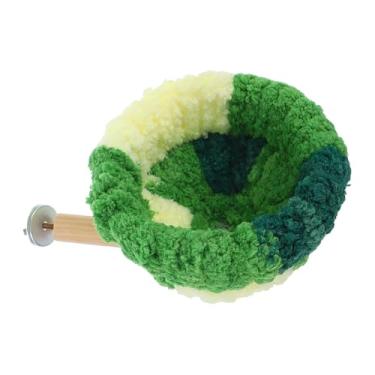 Imagem de Bothyi para gaiola de pássaros, casinha para, cama suspensa confortável e lavável para periquitos, esconderijo para periquitos, canários, L with Stand Pole