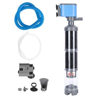 Imagem de Yctze ZY3000F5 Ultra Mute 5 Em 1 Filtro de Aquário - Bomba Multifuncional de 3 Estágios de 35 W para Tanque de Peixes - Taxa de Fluxo Máxima de 2500L / H (Plugue UE 220 V)