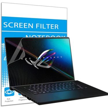 Imagem de i-Tensodo Pacote com 2 protetores de tela fosco para ASUS ROG Zephyrus de 16 polegadas, para laptop Zephyrus S16 GU603HE GU603HM| M16 GU603ZM GU603ZX| Duo 16 GX650RW GX650RX 16:10, filtro antirreflexo
