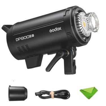 Imagem de Godox DP800III 800Ws Strobe Flash Studio Light GN126 0.1-1S Tempo de Reciclagem, Sistema 2.4G X CCT 5600±200K Montagem Bowens Monolight para Fotografia de Retrato de Estúdio (DP800III-V)