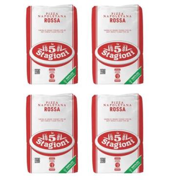 Imagem de Farinha De Trigo Italiana 00 Le 5 Stagioni Napoletana 4kg