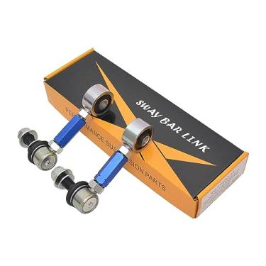 Imagem de Barra oscilante estabilizadora frontal de substituição para Triton 2015-2023 / Pajero Sport 2015-2023 / L200 MQ 2015-2023, link de reforço estendido 2 peças