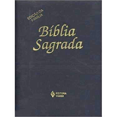 Imagem de Livro - Bíblia Sagrada - Ed. Família média zíper