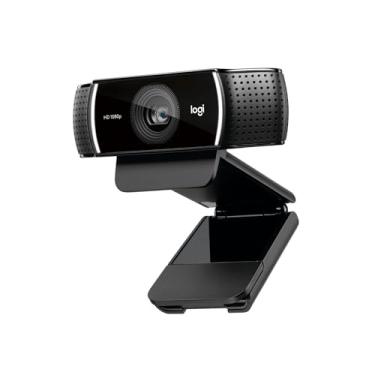 Imagem de Logitech Câmera C922 Pro Stream Webcam 1080P Para Streaming De Vídeo HD E Gravação 720P Em 60Fps Com Tripé Incluído Preto