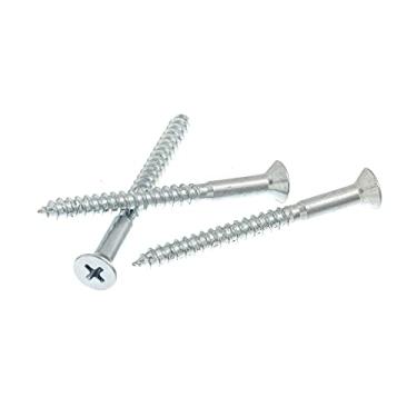 Imagem de BemFixa 2161 Parafuso Fenda Phillips Cabeça Chata para Bucha, 8 mm, 5 unidade, PRATA