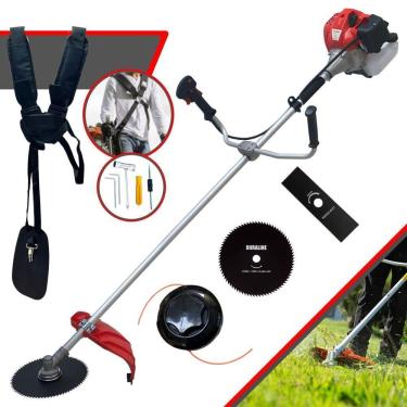 Imagem de Máquina De Cortar Grama 52CC Anmax CG520P + Faca 80 Dentes