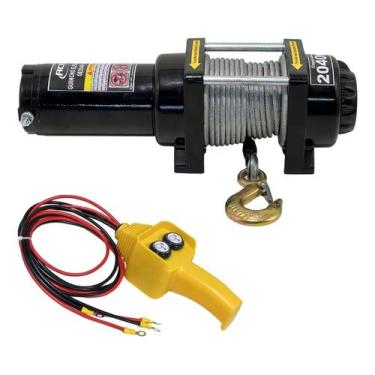 Imagem de Guincho Eletrico 12V 4500Lbs/ 2040Kg com Cabo de Aco GE2040-1 ACM TOOL