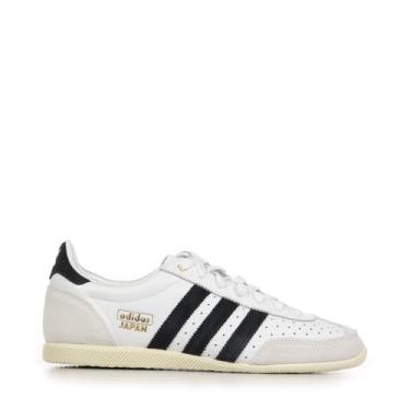 Imagem de adidas Originals Tênis feminino japonês, Nuvem branco/núcleo preto/dourado metálico, 35