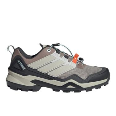 Imagem de adidas Tênis feminino Terrex Skychaser para caminhada, Trace Brown/Wonder Alumina/Semi Flash Aqua, 37