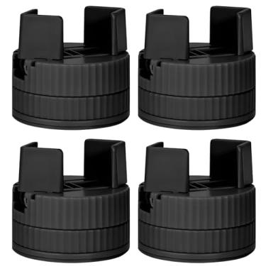 Imagem de Mobiliário ajustável levanta 4 peças de elevação de cama, altura e largura expansíveis, pernas de mesa de sofá de mesa, redução de ruído antiderrapante, folga de limpeza de piso, almofadas de suporte