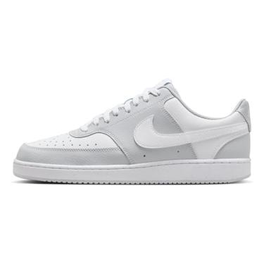 Imagem de Nike Tênis masculino Court Vision Low, Platina pura/branco, 39