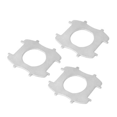 Imagem de buccilly Chave aeradora de aço inoxidável 304, chave aeradora de metal, removedor de borbulhador de torneira, para aerador embutido M22 M24 com engrenagem (pacote com 3