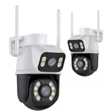 Imagem de Wifi Smart Câmera Segurança Lente Dupla A28b Externa Ip Icse