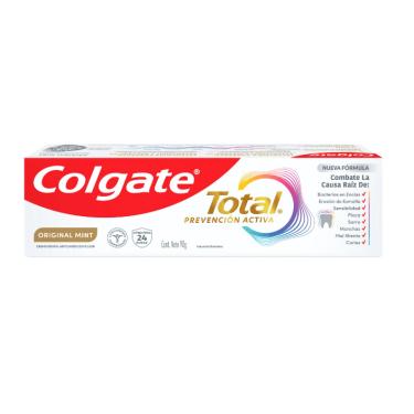 Imagem de CREME DENTAL COLGATE TOTAL ORIGINAL MINT PREVENCAO ATIVA 90G