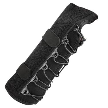 Imagem de Shakven Suporte de pulso, cinta de mão e pulso - Tala de pulso ajustável para túnel do carpo | Cinta ergonômica de suporte de pulso, proteção de pulso de treino, estabilizador de pulso para atletismo,