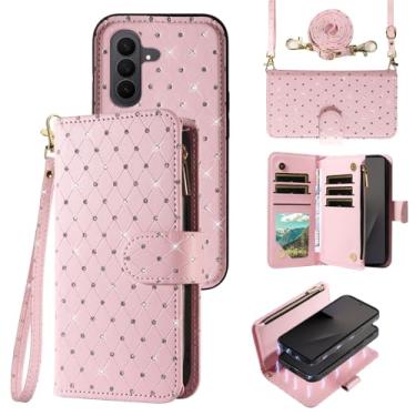 Imagem de Asuwish Capa de telefone para Samsung Galaxy Z Fold 7 ZSZXCXDK US ouro rosa