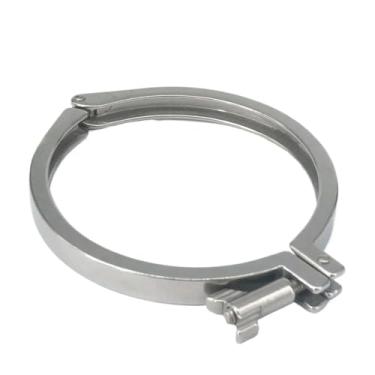 Imagem de 12.7 cm Tri Clamp 145mm Ferrule O/D 304 Aço Inoxidável Casting Fitting Dairy Brewing Tri