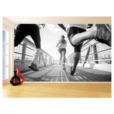 Imagem de Papel De Parede Academia Treino Corrida Ar Livre 3,5M Aca21 - Você Dec