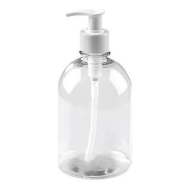 Imagem de Frasco 500 Ml Saboneteira Para Alcool Gel E Sabonete Liquido - Inv